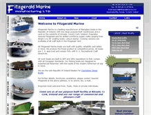 Tablet Screenshot of fitzgeraldmarine.com